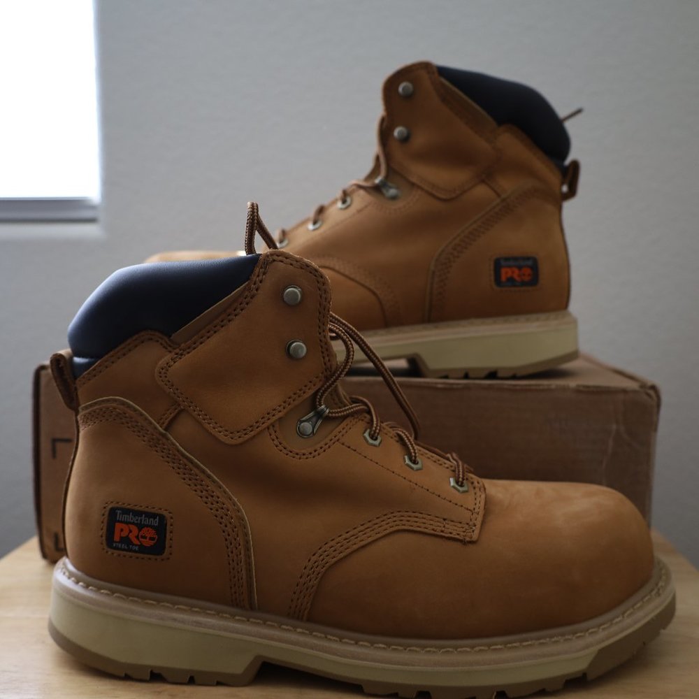 Timberland PRO Men's Pit Boss 6 Inch Steel Safety Toe Industrial Work Boot 13M